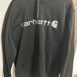 Carhartt Black Sweatshirt with Logo